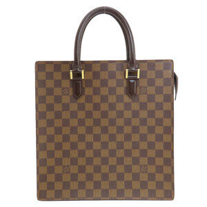 LOUIS VUITTON Authentic Brown Damier Canvas Tote Bag